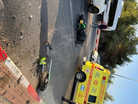 اصابة خطيرة بحادث طرق في سخنين